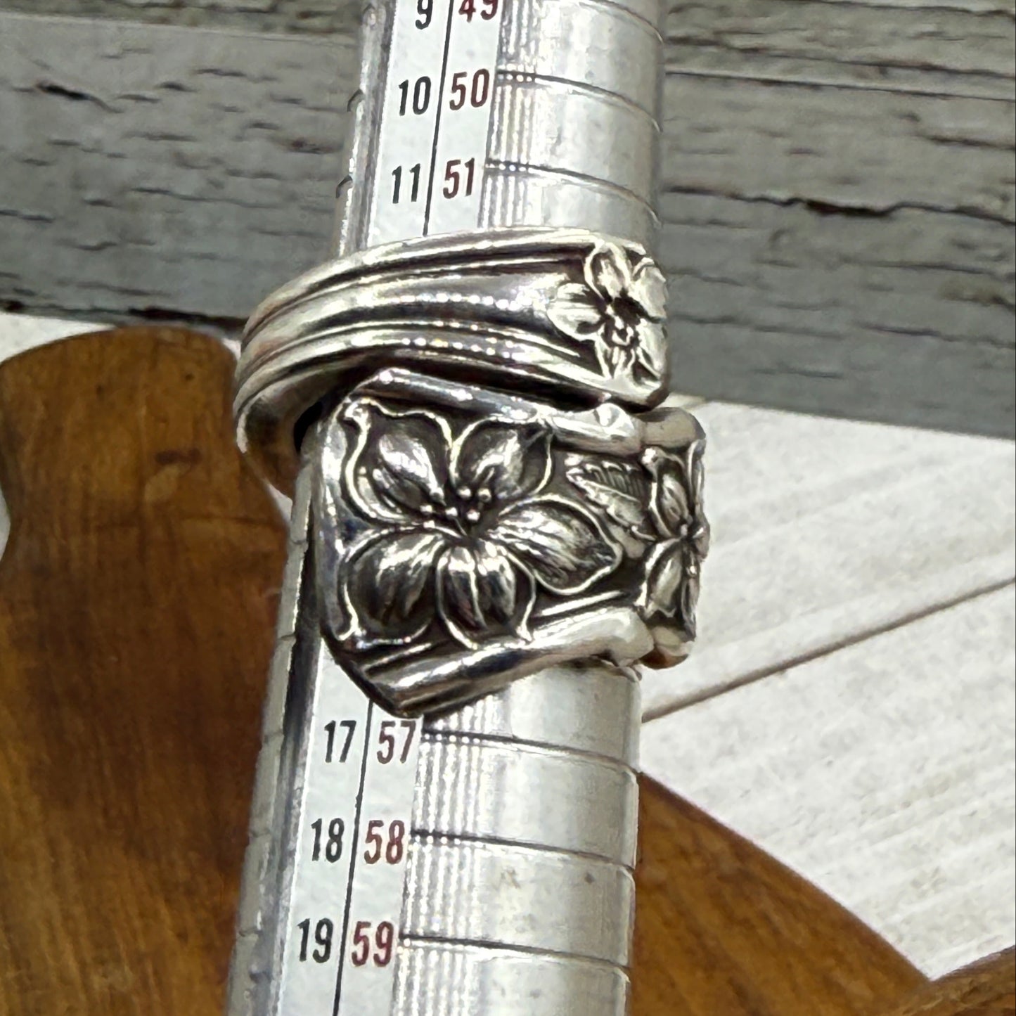 Flower Spoon Ring
