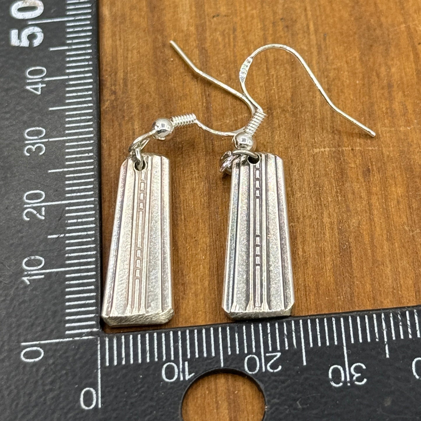 Silver Spoon Earrings