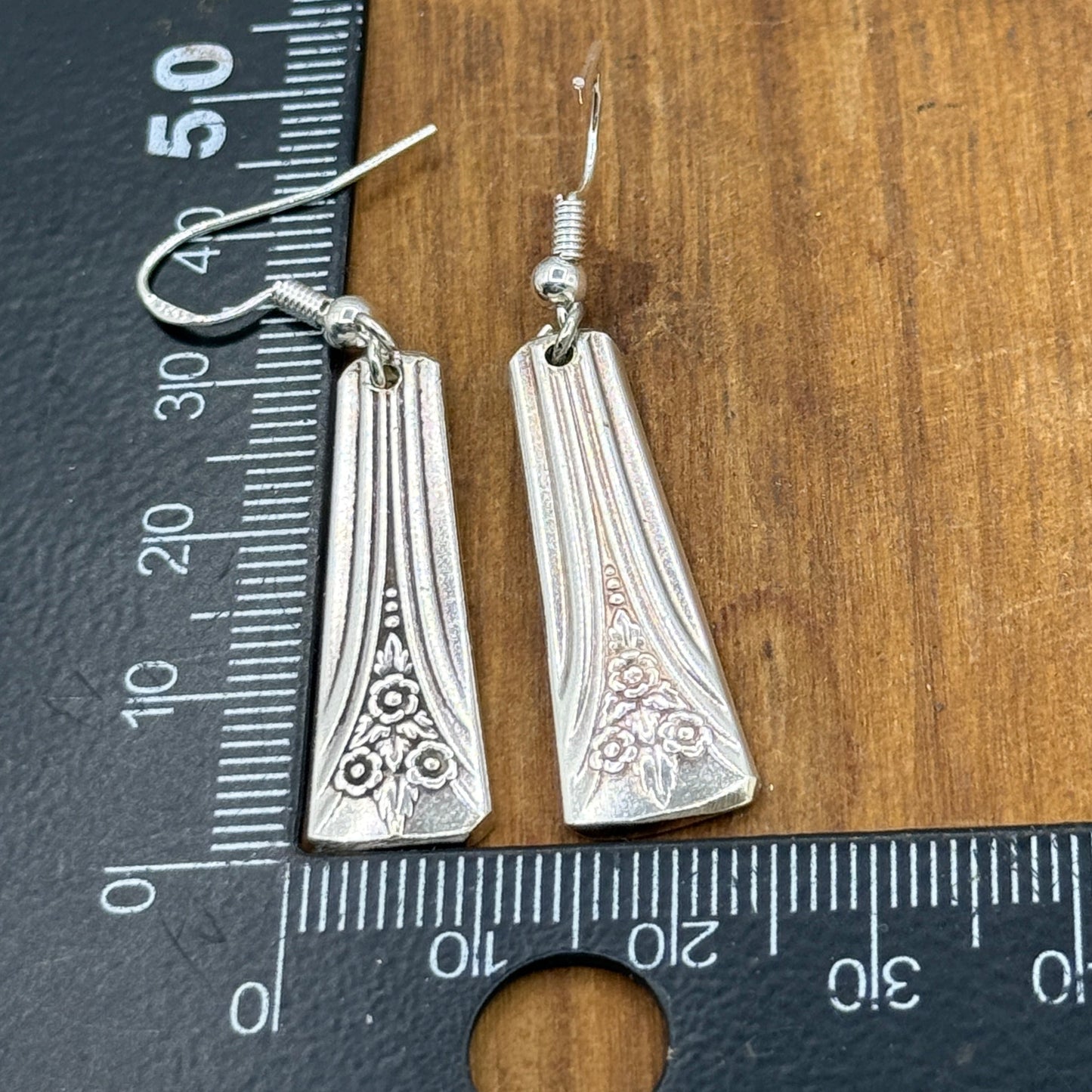 Silver Spoon Earrings