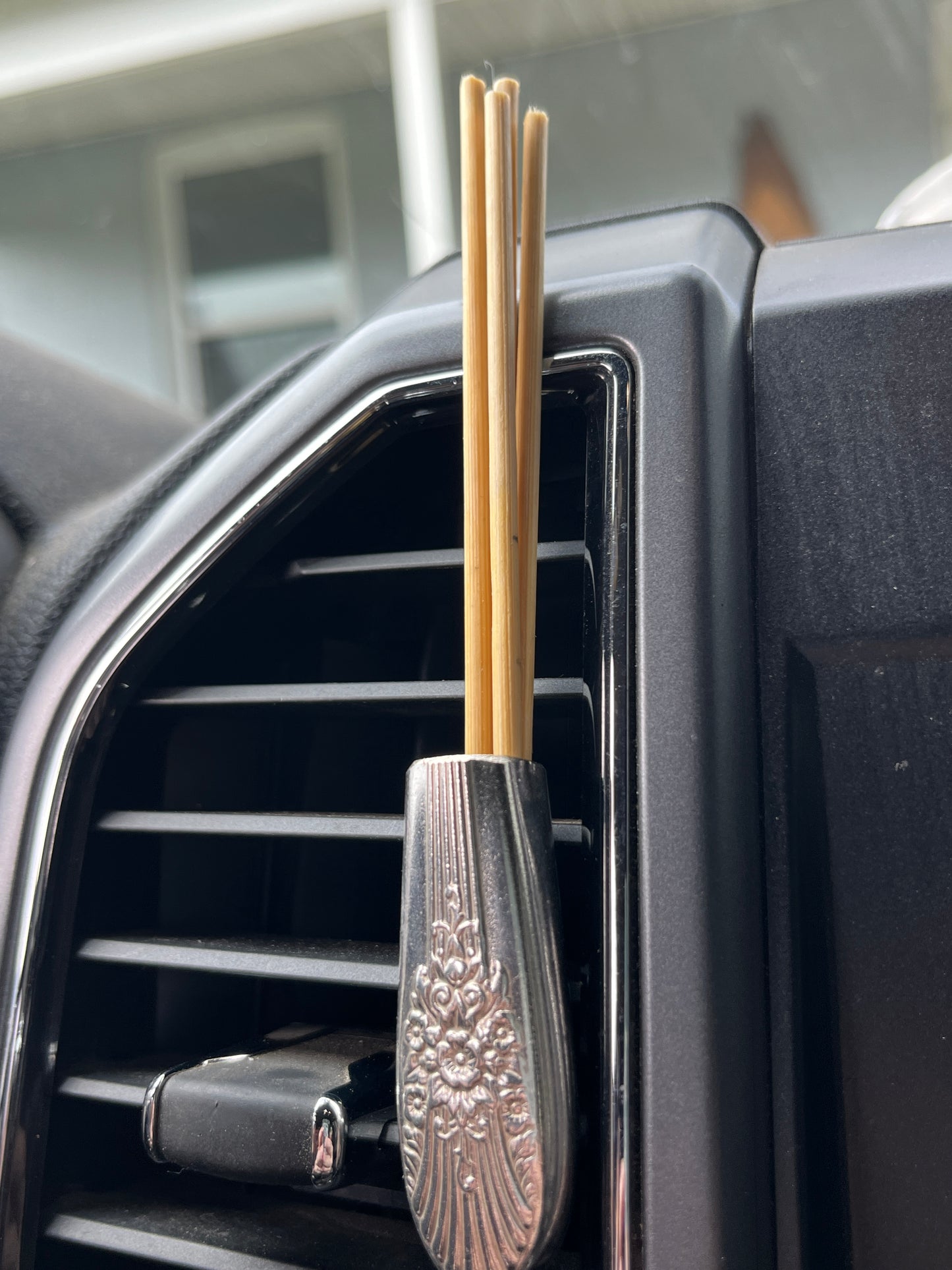 Car Air Freshener, Essential Oil Diffuser or Mini Vase made from Antique Knife Handles