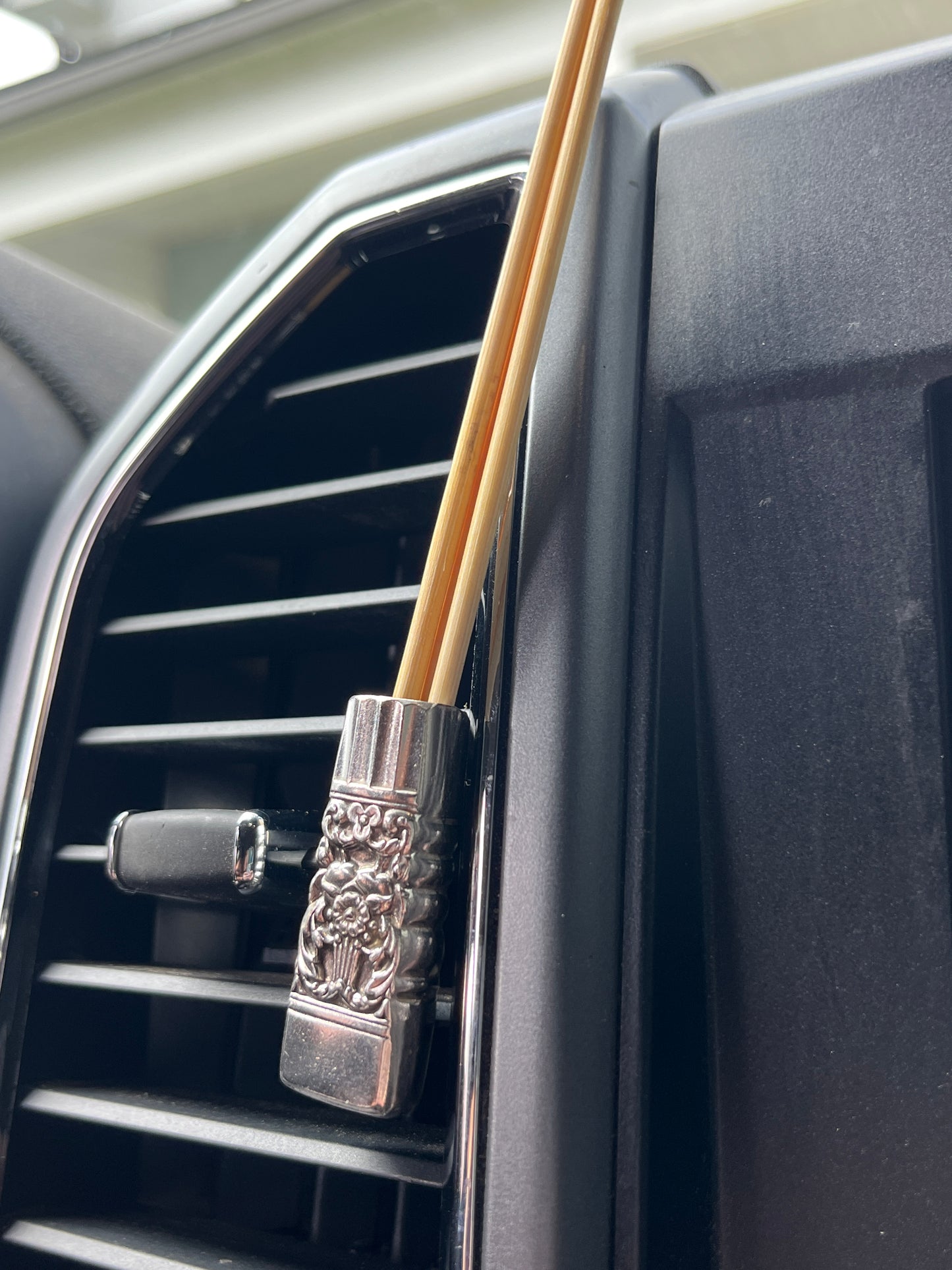 Car Air Freshener, Essential Oil Diffuser or Mini Vase made from Antique Knife Handles