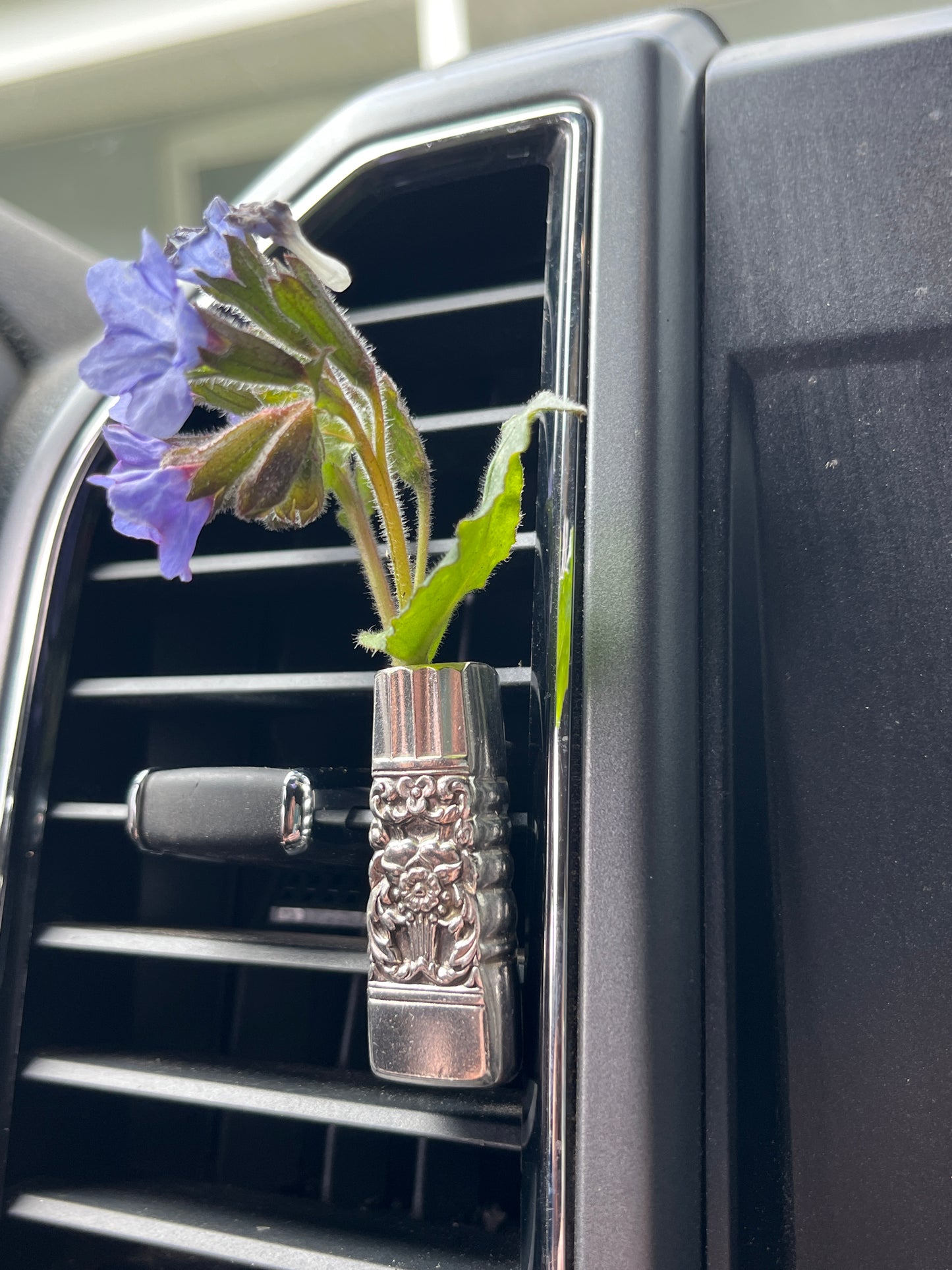 Car Air Freshener, Essential Oil Diffuser or Mini Vase made from Antique Knife Handles