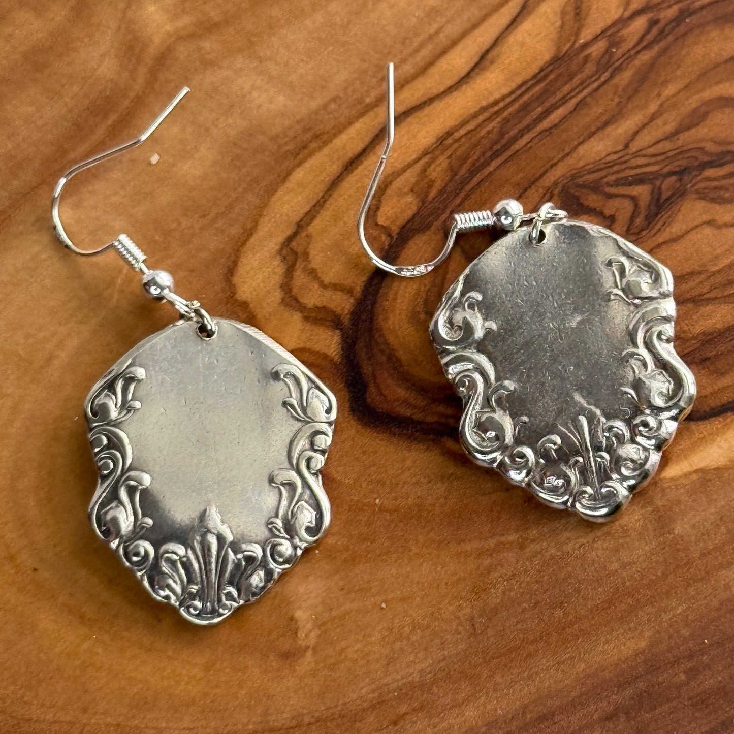 Silver Spoon Earrings