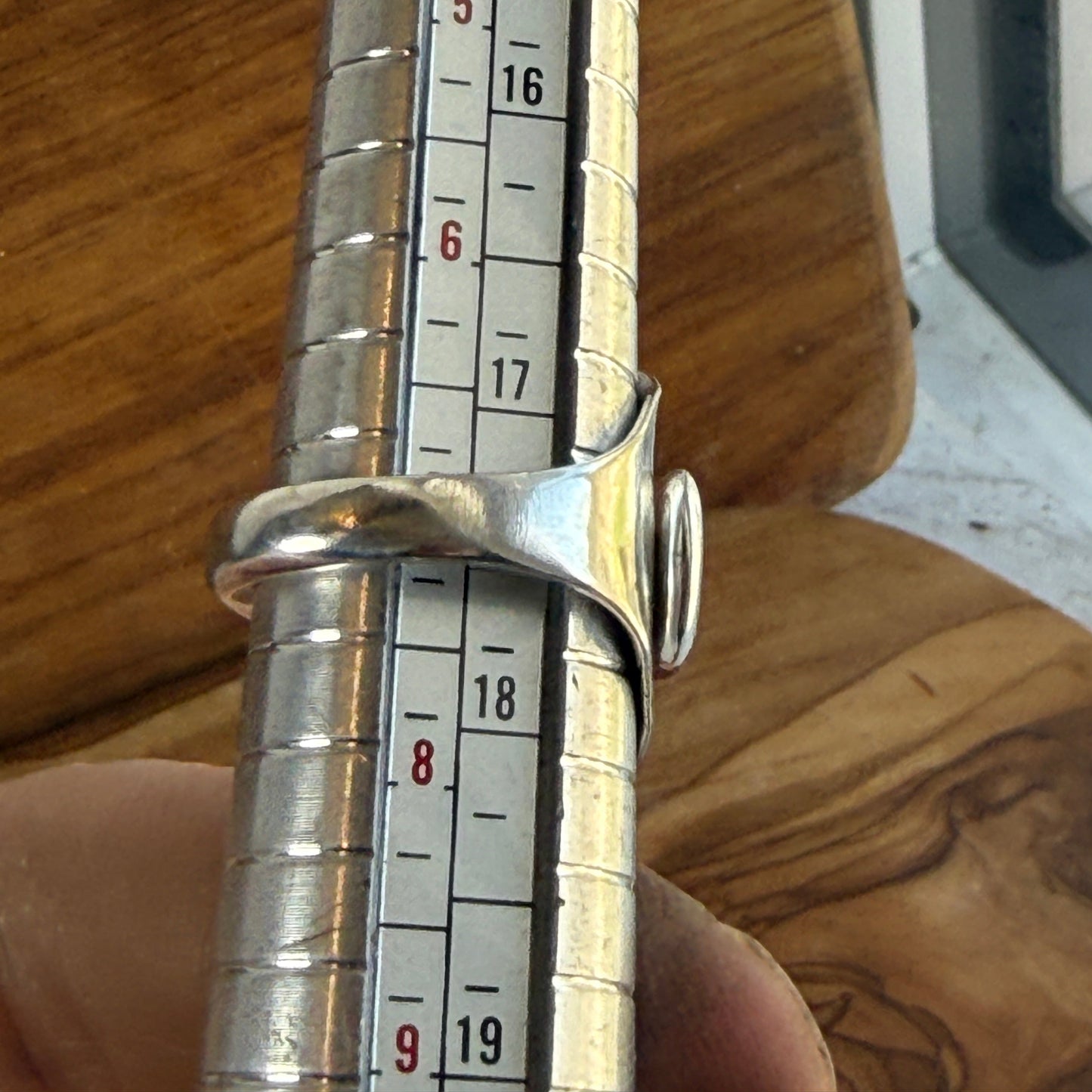 Salt Spoon Saddle Ring