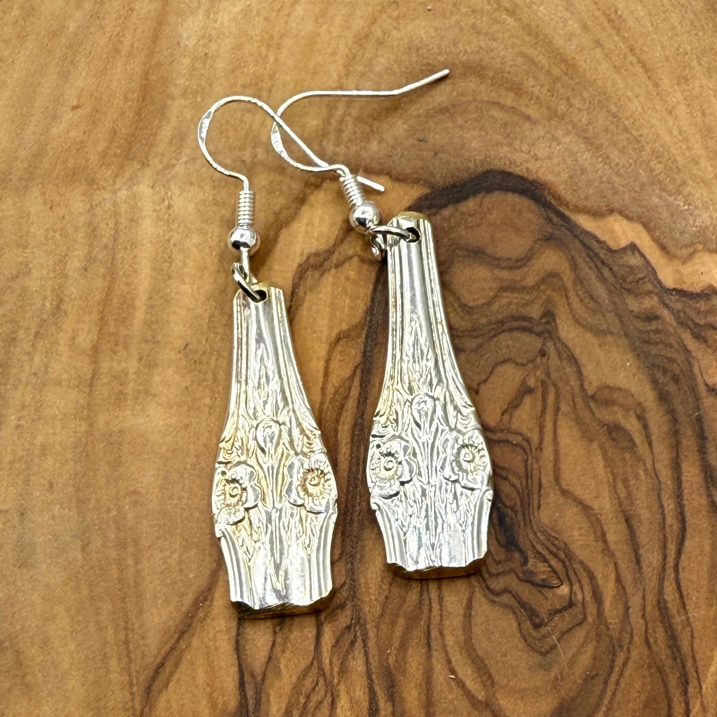 Silver Spoon Earrings