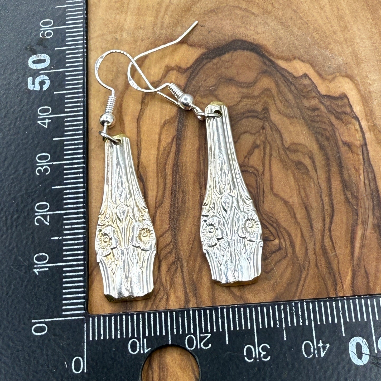 Silver Spoon Earrings