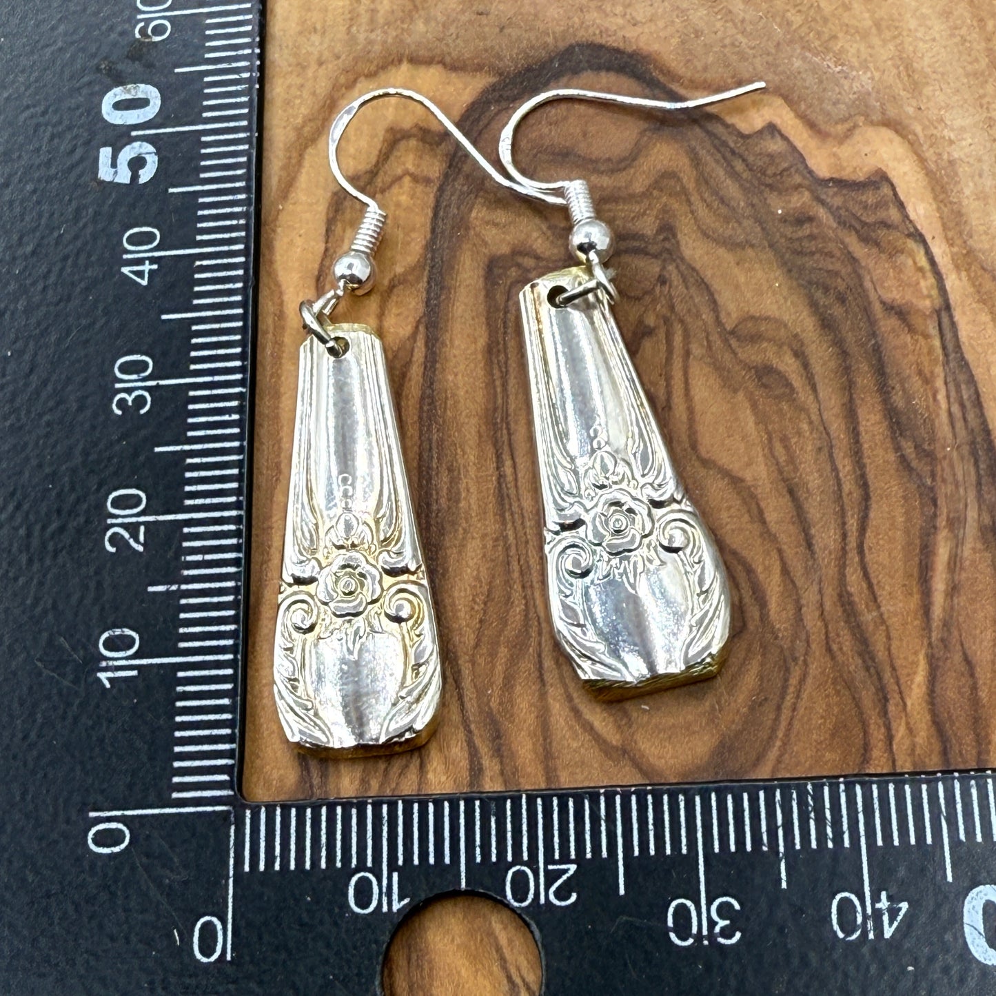 Silver Spoon Earrings