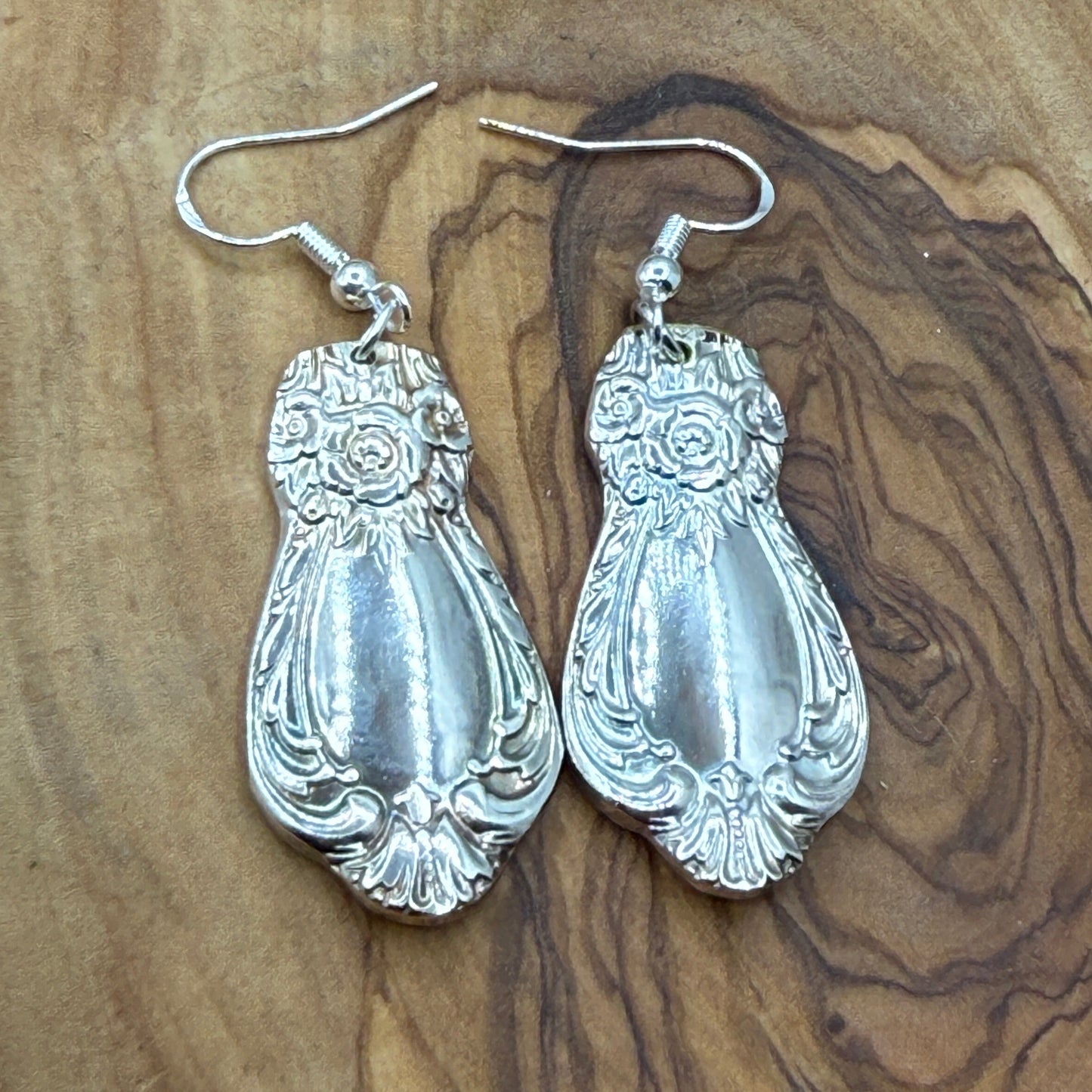 Silver Spoon Earrings
