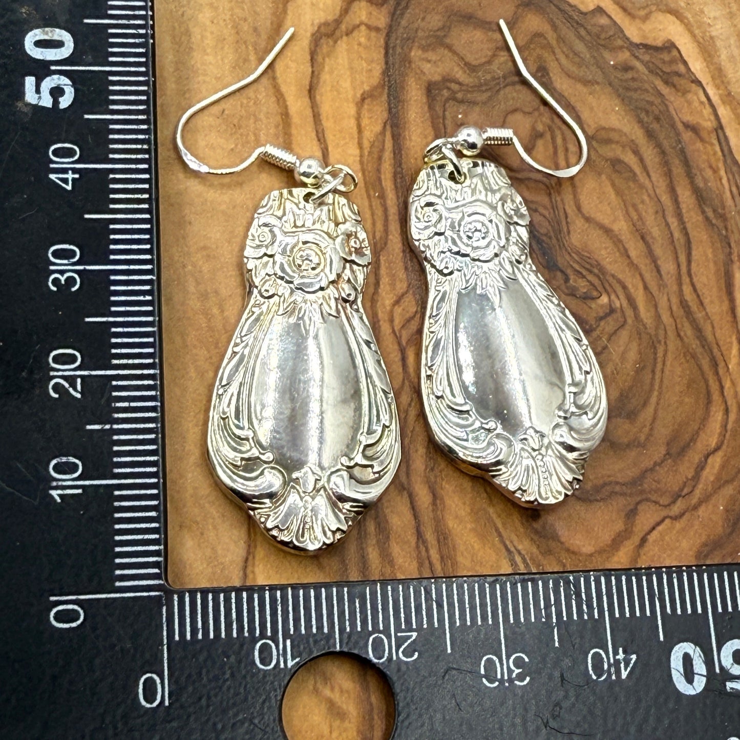 Silver Spoon Earrings