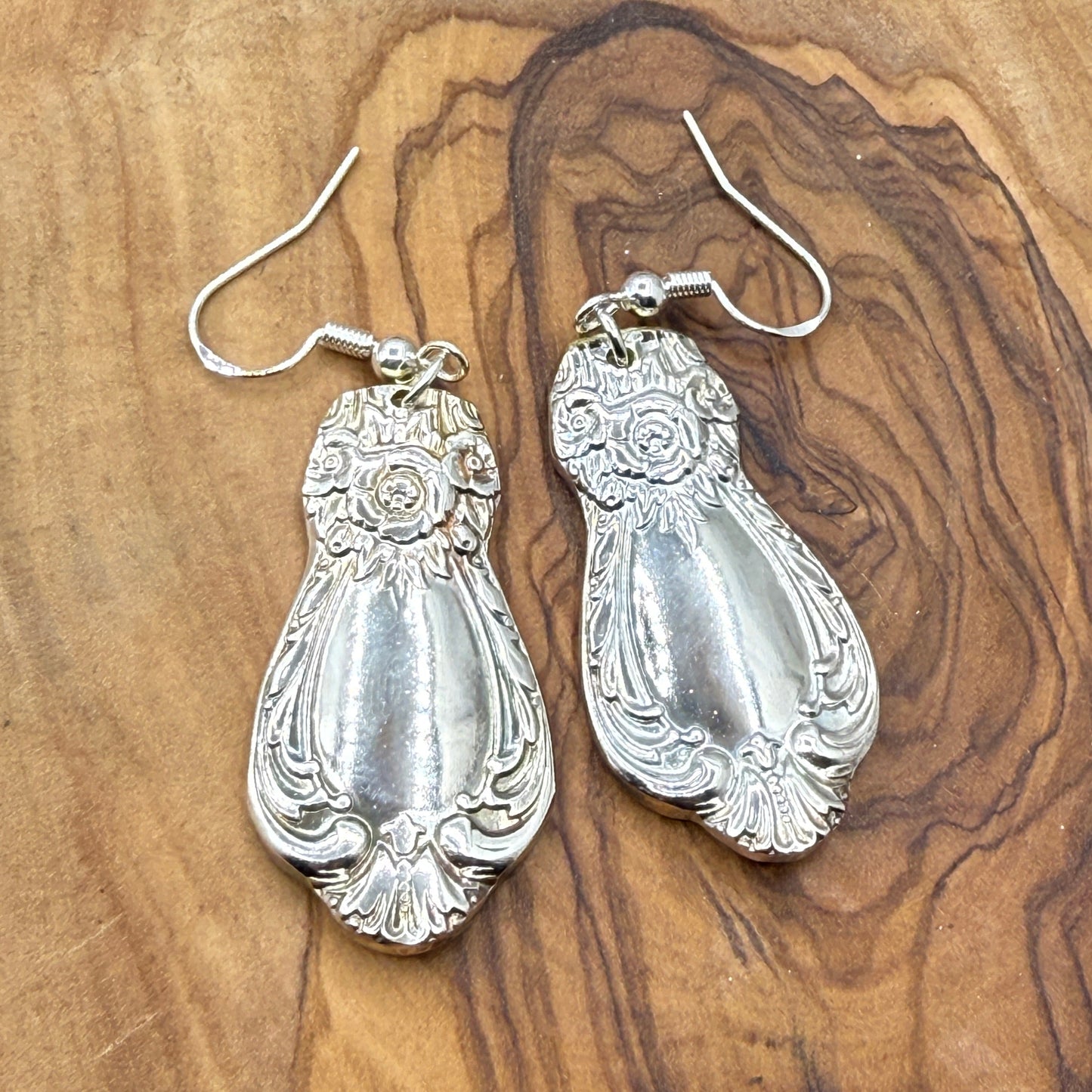 Silver Spoon Earrings