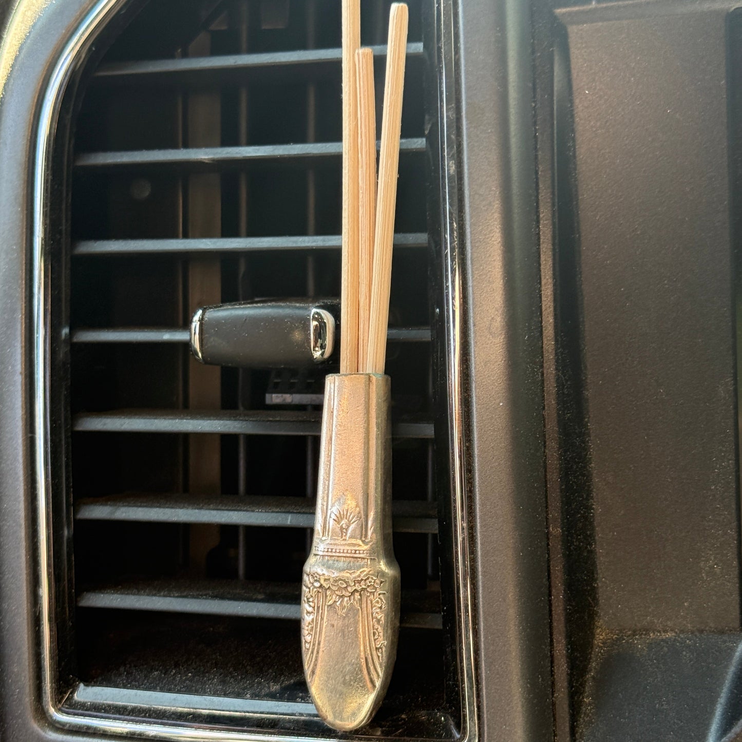 Car Air Freshener, Essential Oil Diffuser or Mini Vase made from Antique Knife Handles