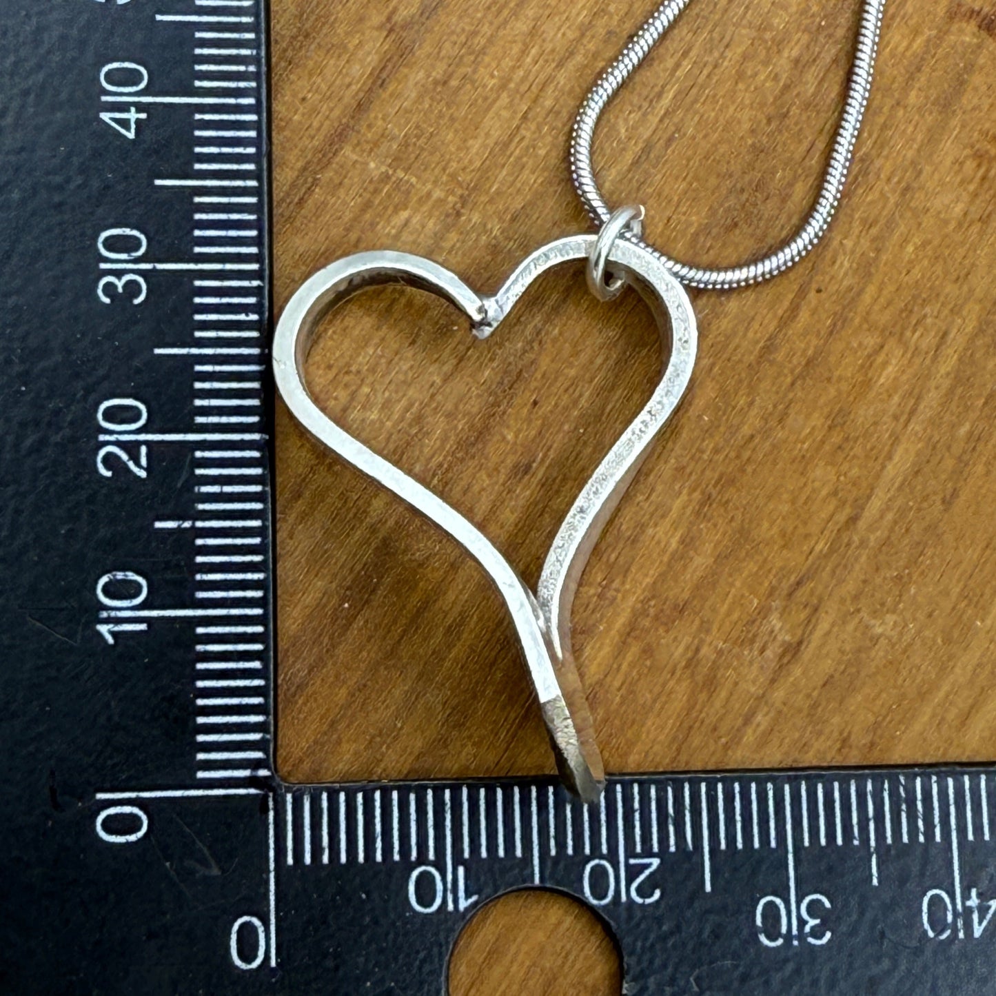 Heart Pendant - Fork Tine Heart