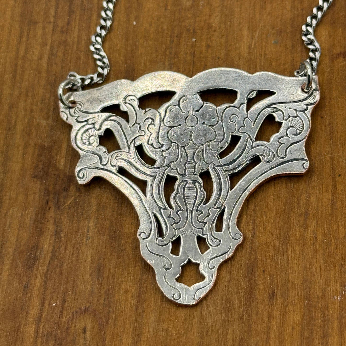 Silver Tray Pendant