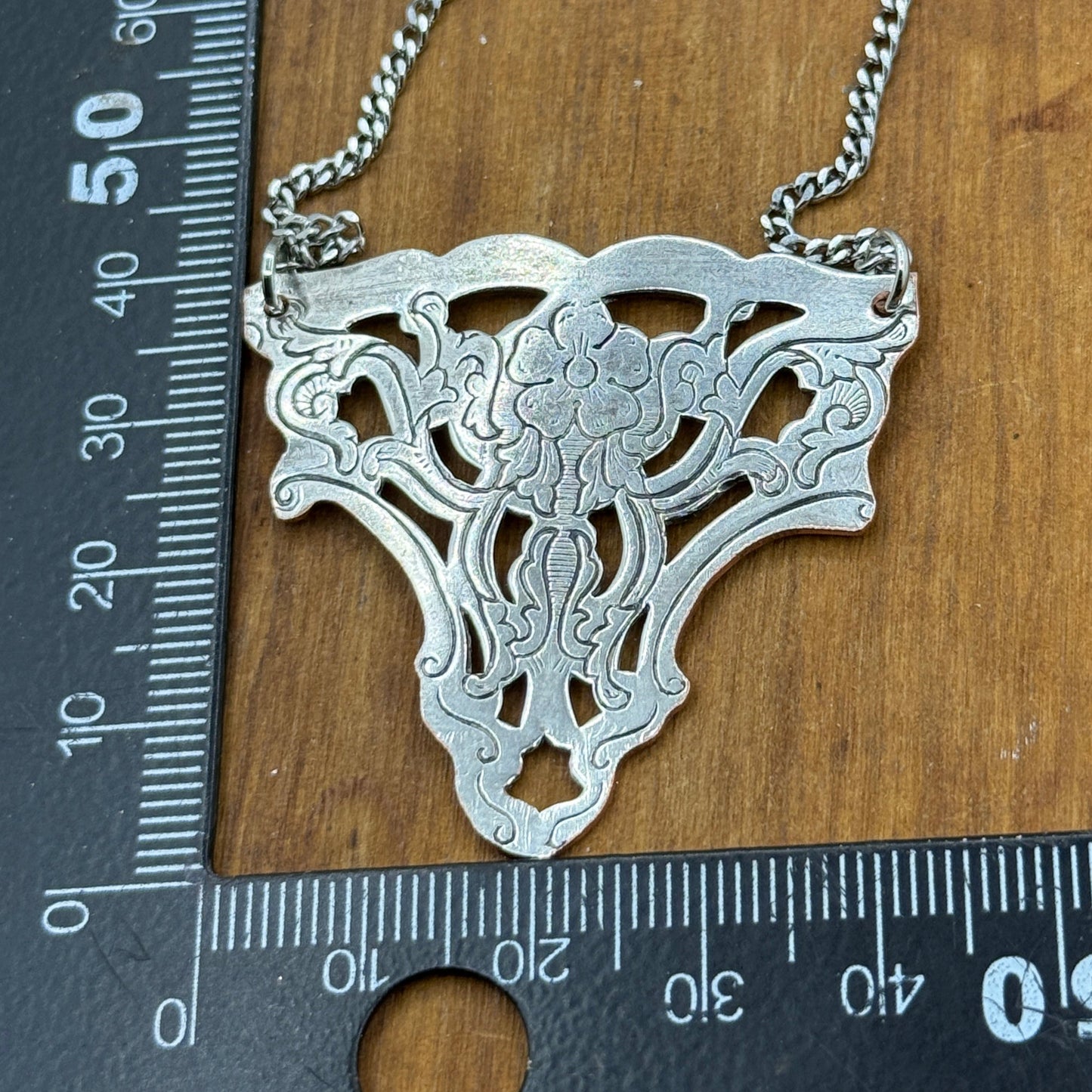 Silver Tray Pendant