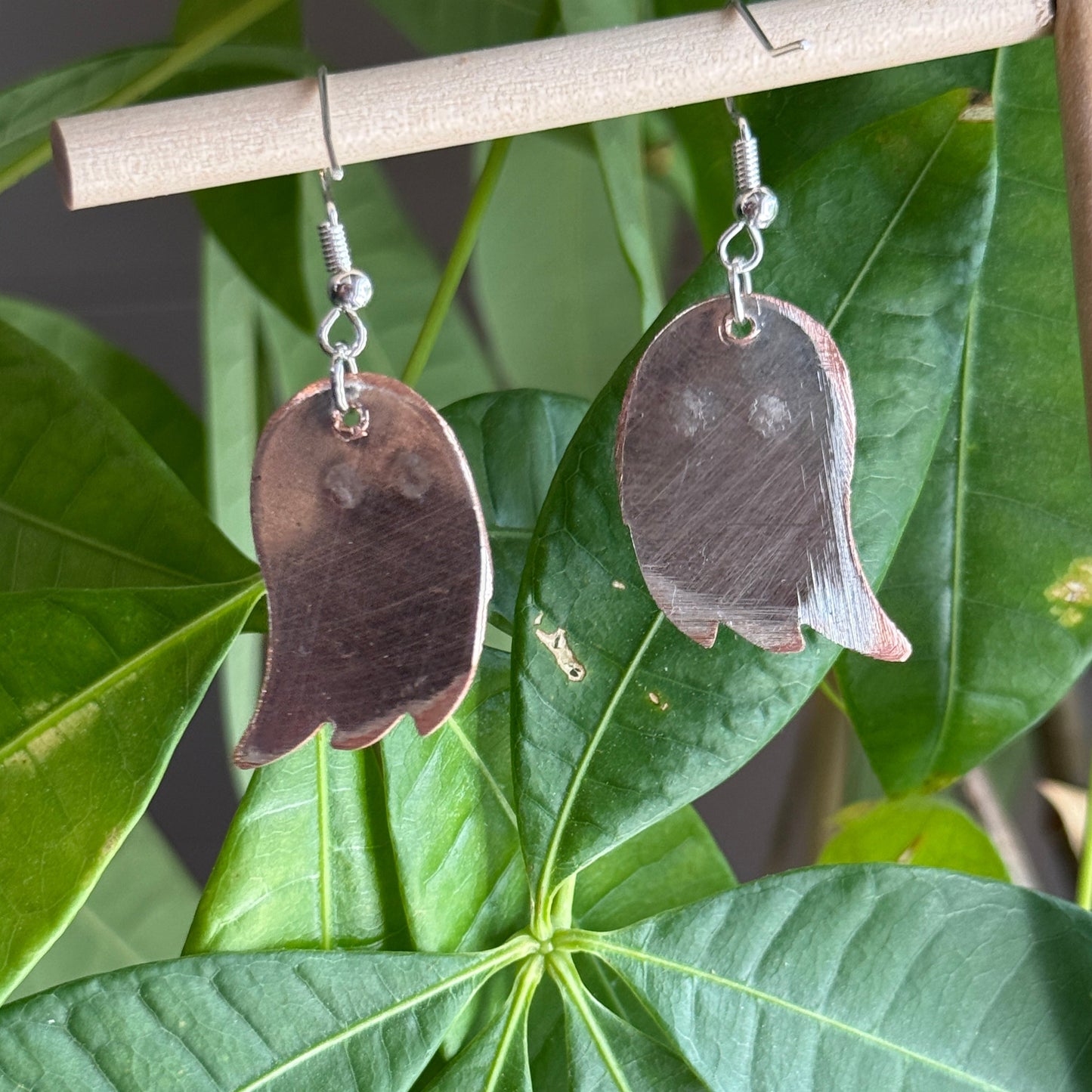 Silver Ghost Earrings