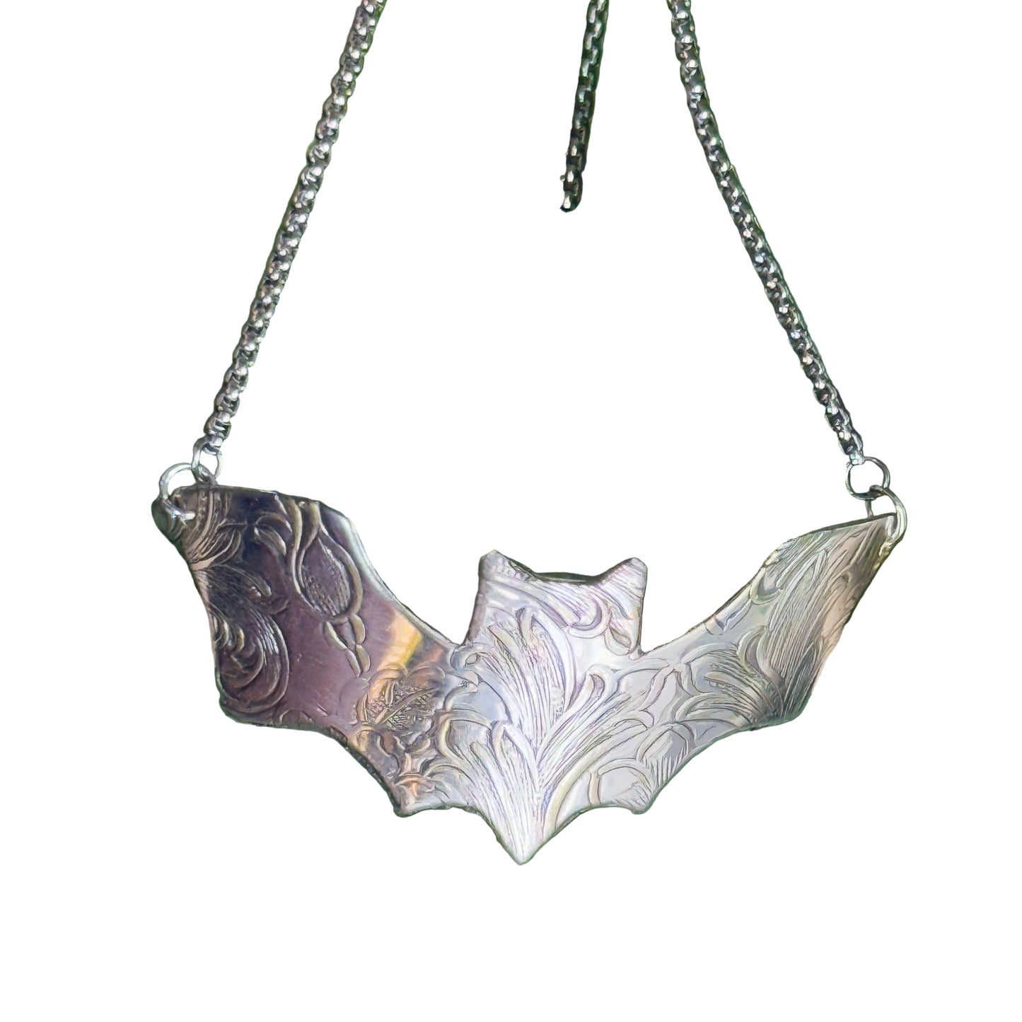 Silver Bat Bracelet
