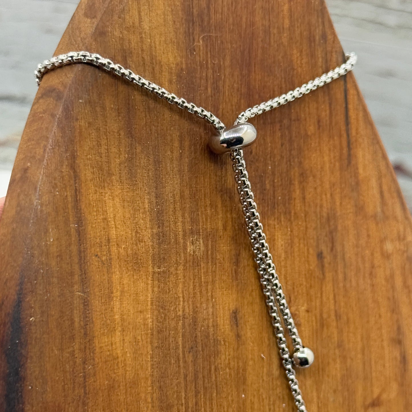 Silver Bat Bracelet
