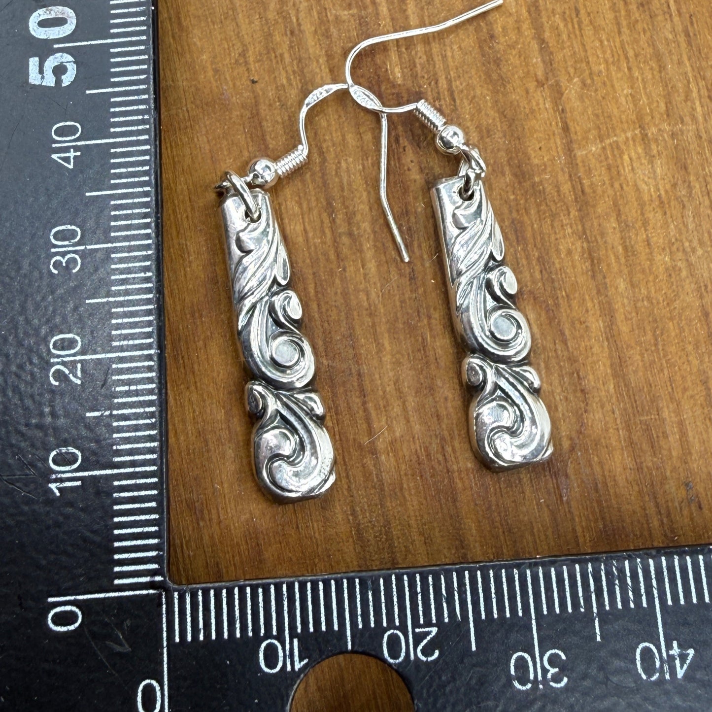 Silver Spoon Earrings