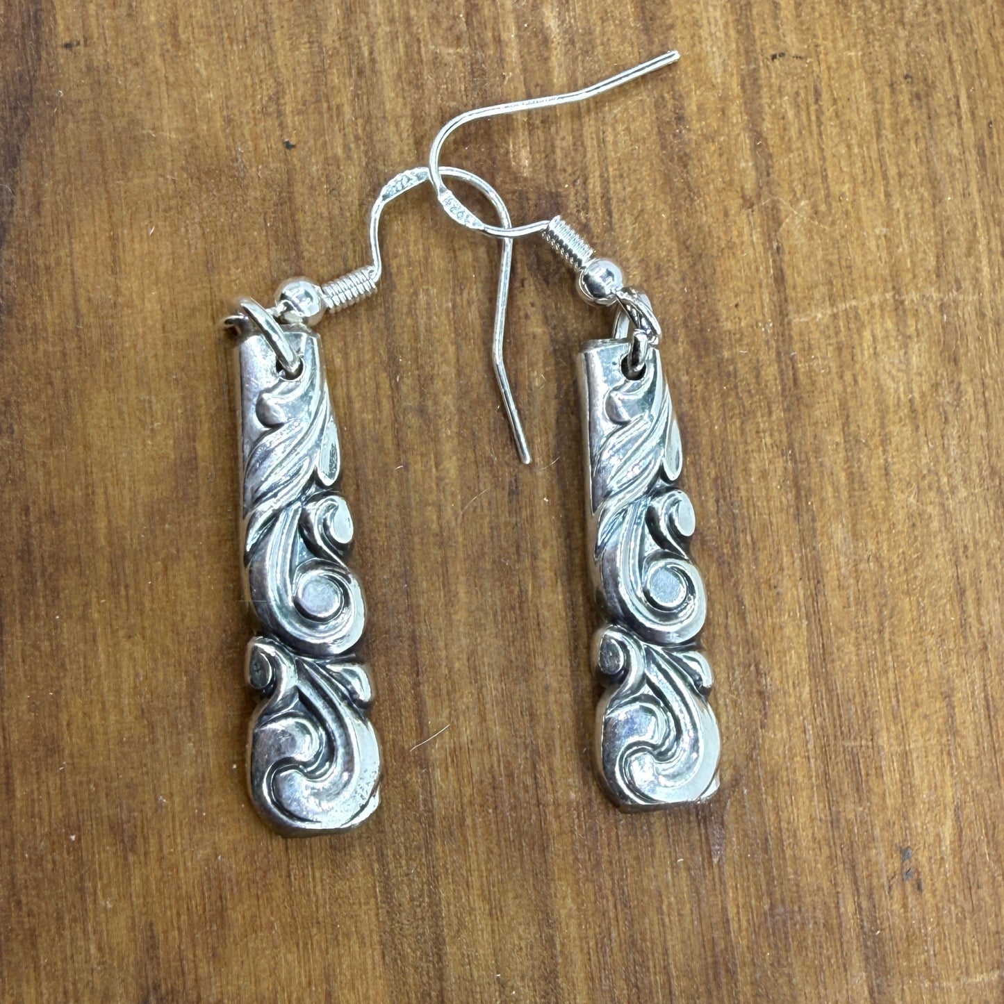 Silver Spoon Earrings