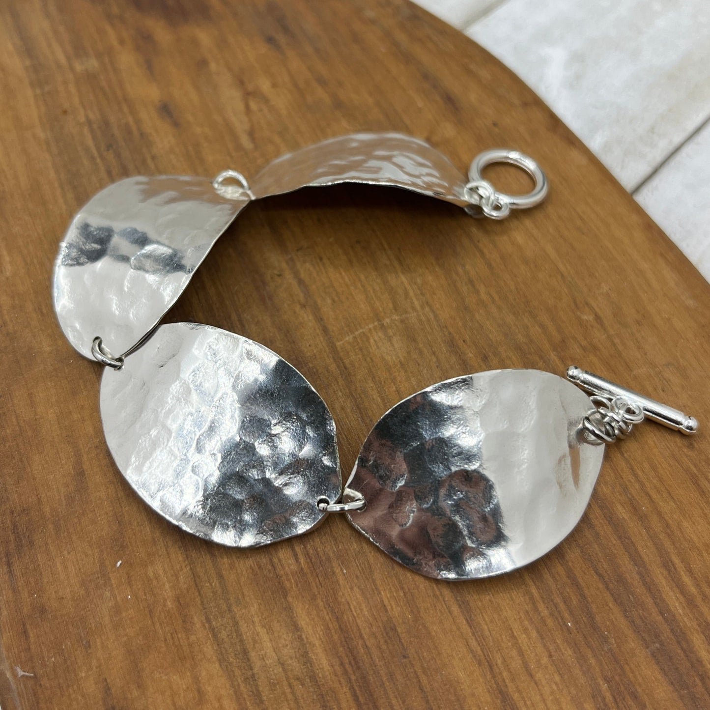Textured Spoon Bowl Bracelet