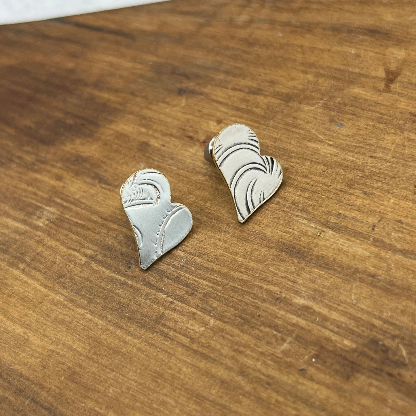 Heart Stud Earrings