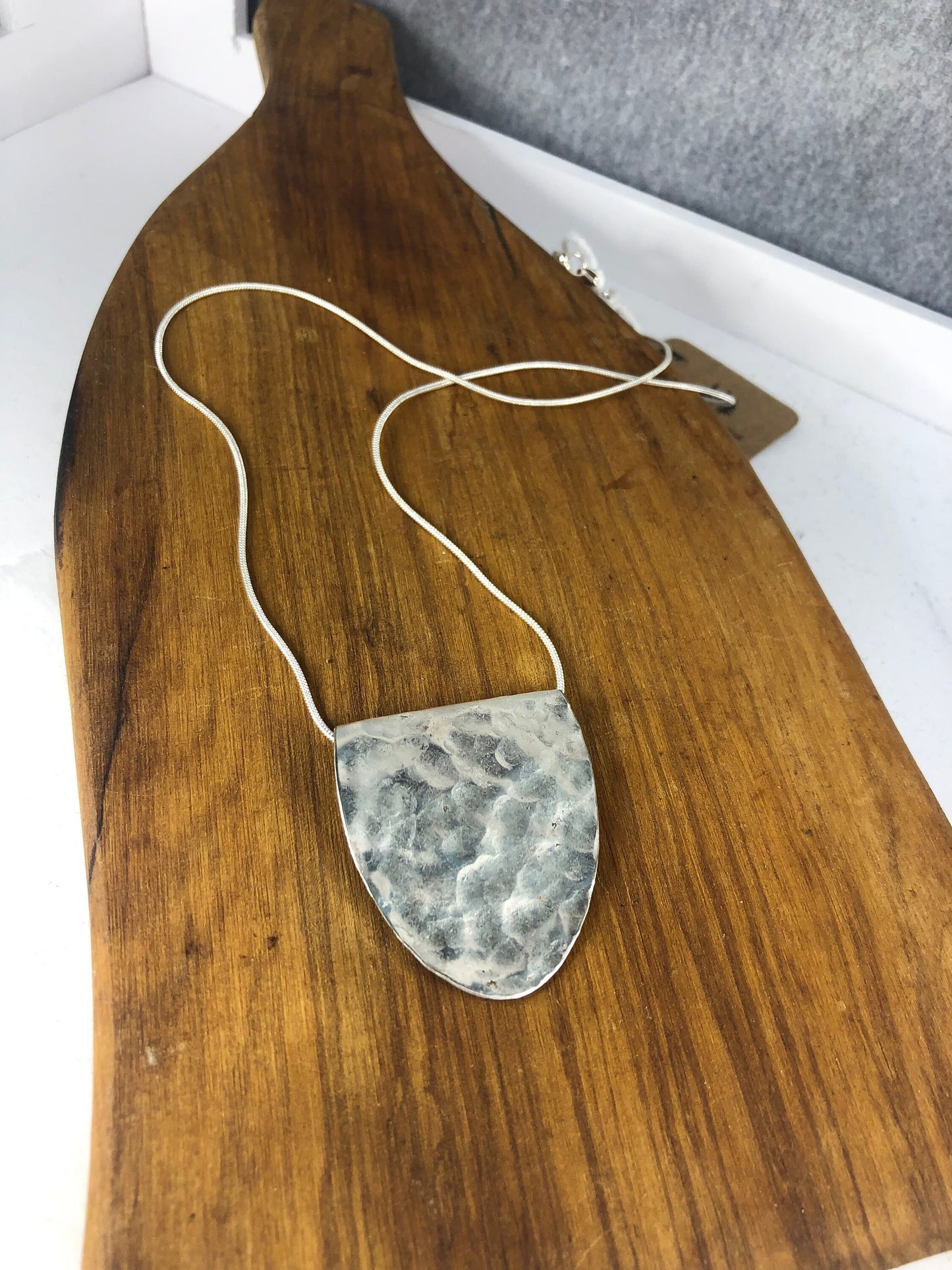 Silver Spoon Necklace