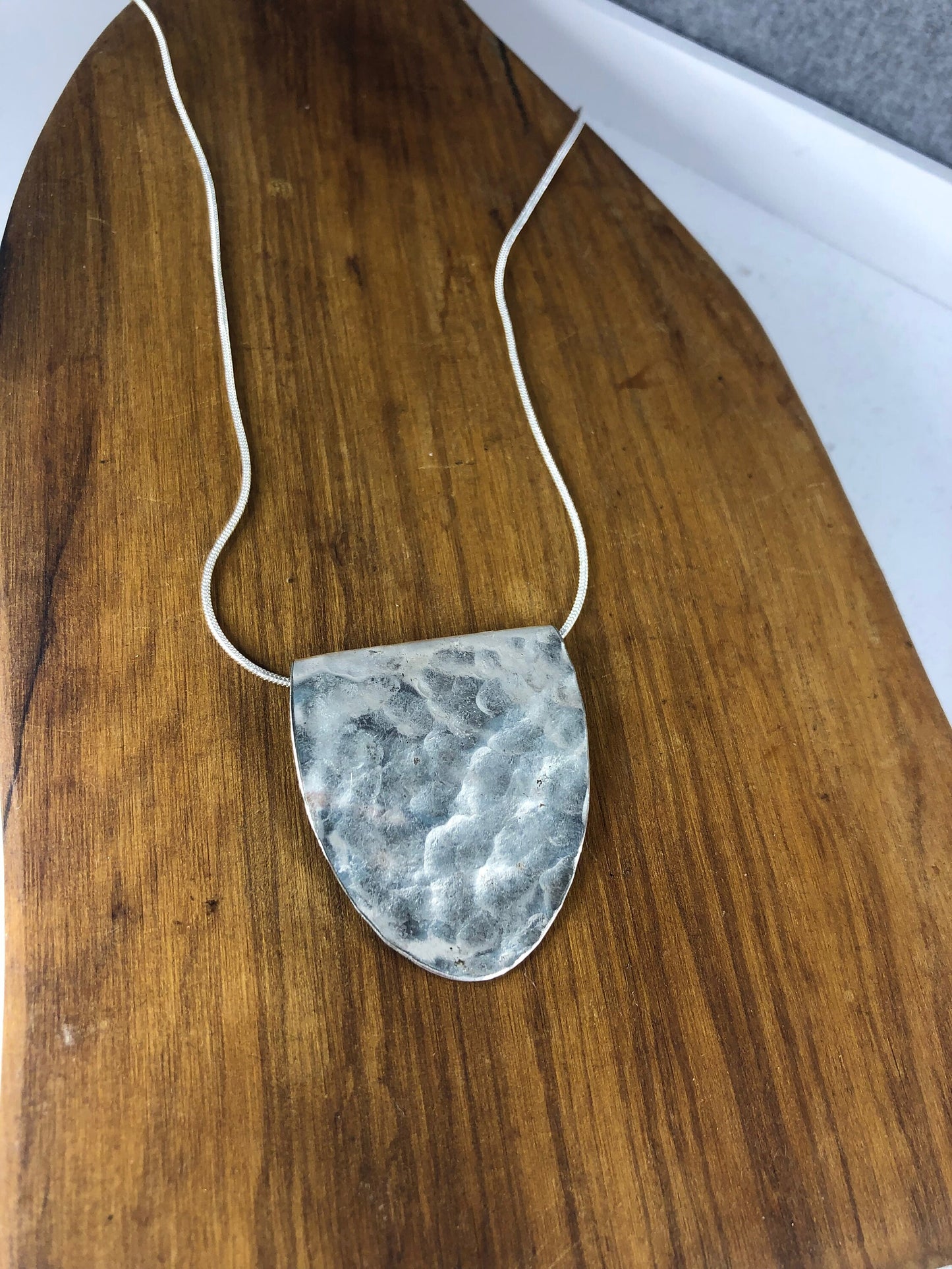 Silver Spoon Necklace