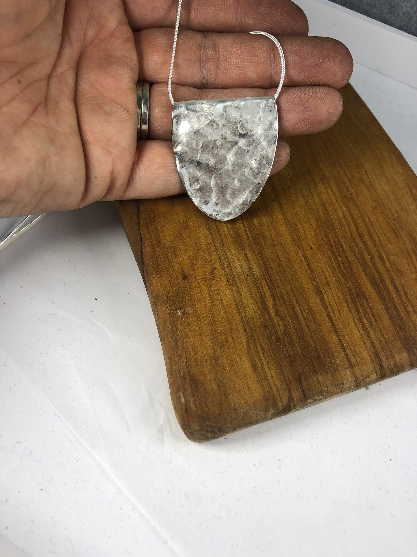 Silver Spoon Necklace