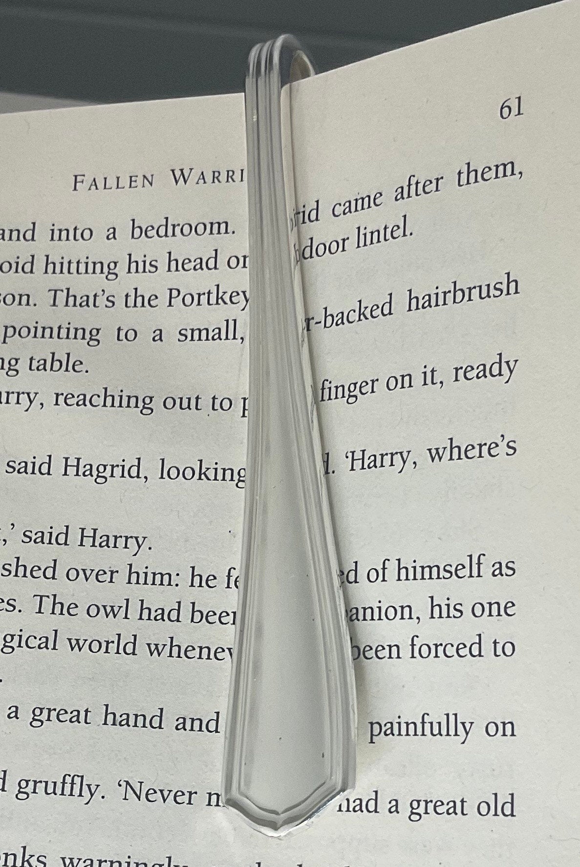 Silver Spoon Bookmark