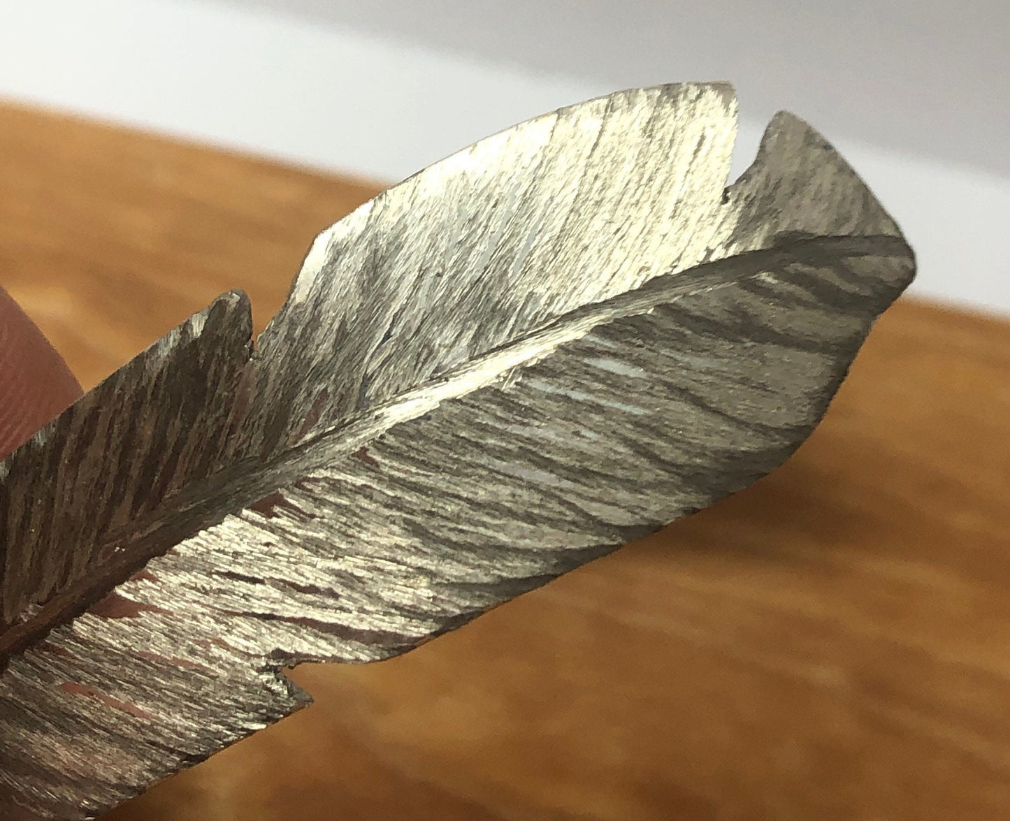 Silverware feather bracelet, Silver Cuff Bracelet, repurposed silverware jewelry,