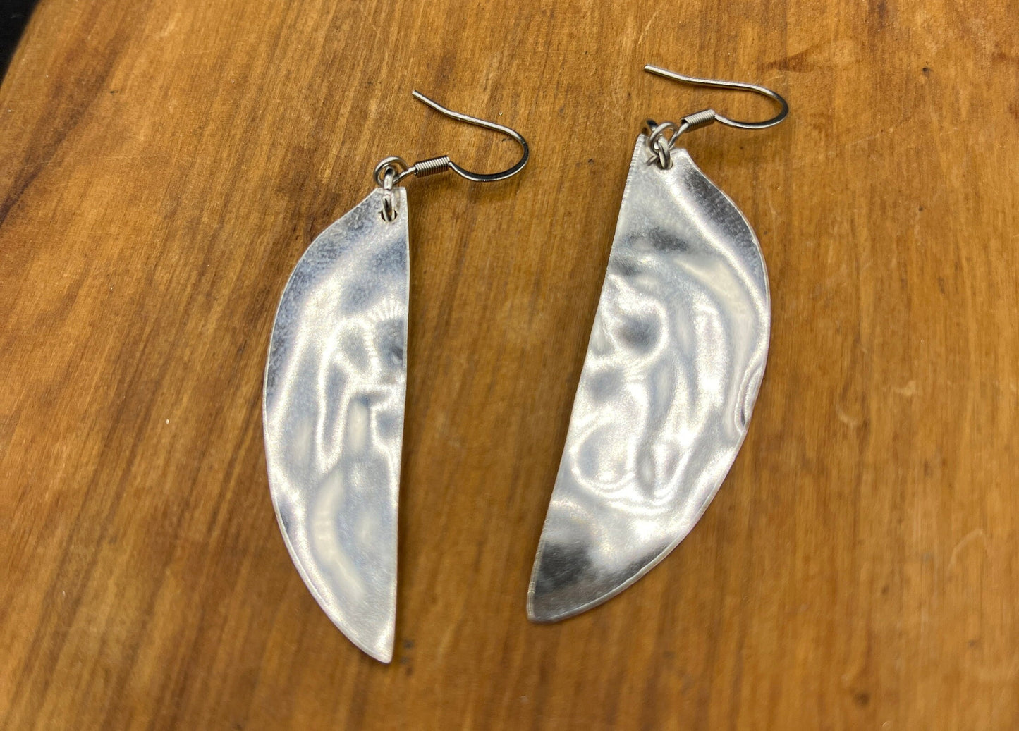 Silver Spoon Earrings