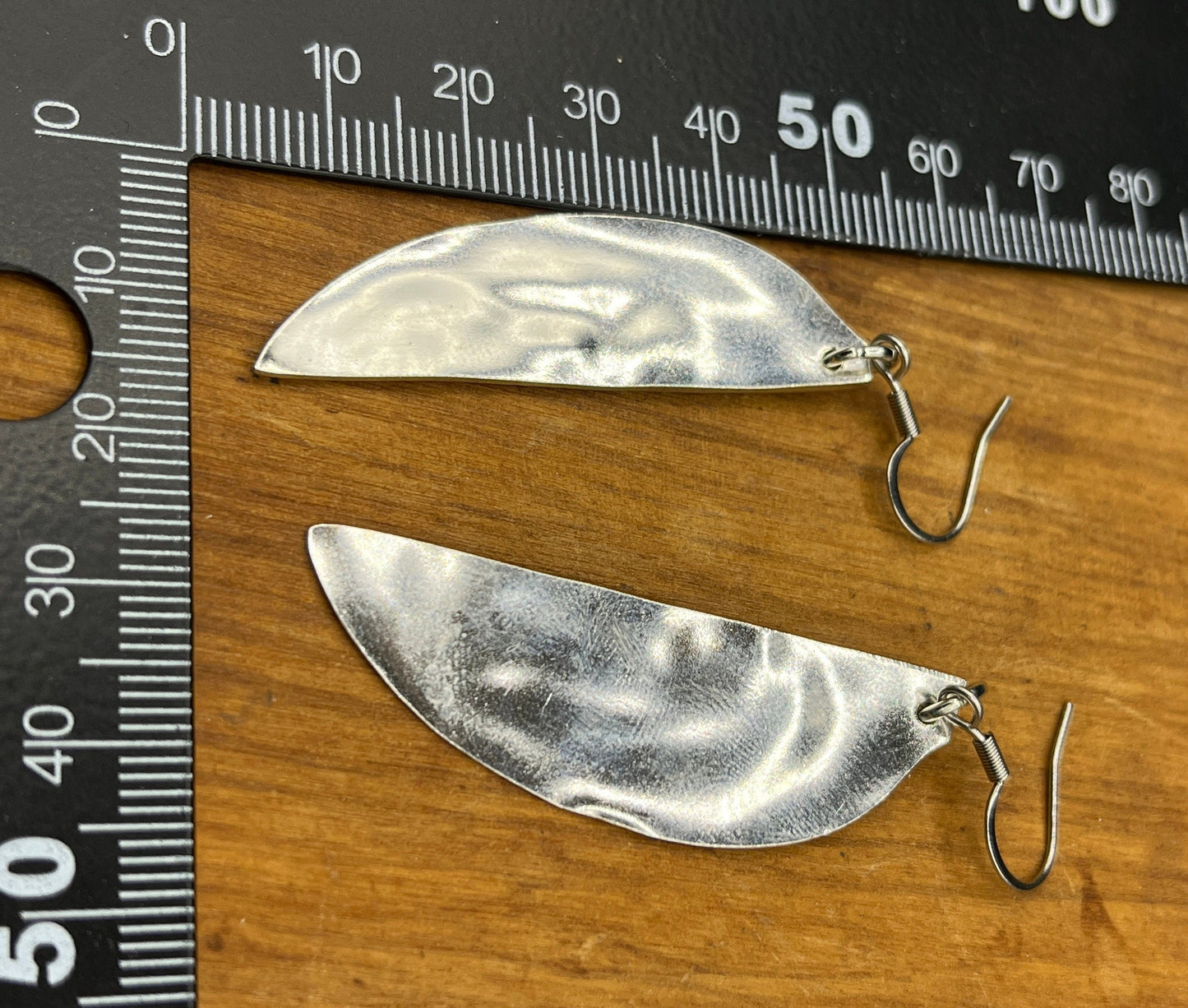 Silver Spoon Earrings