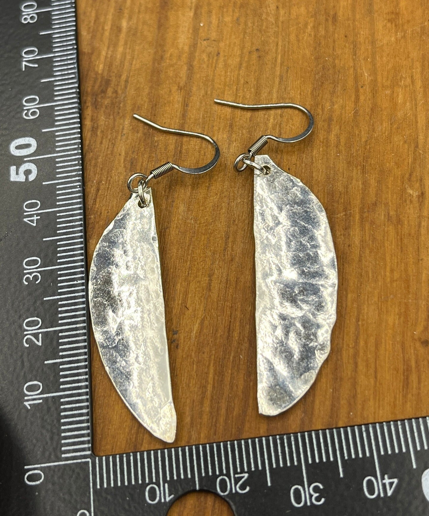 Silver Spoon Earrings
