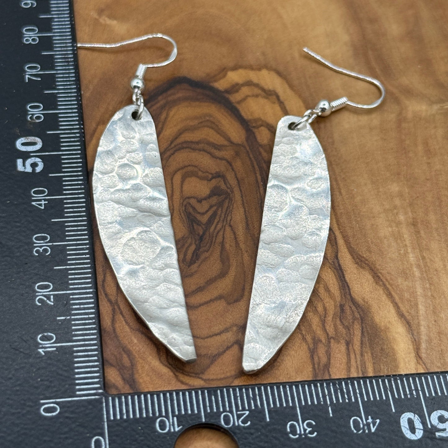 Silver Spoon Bowl Earrings