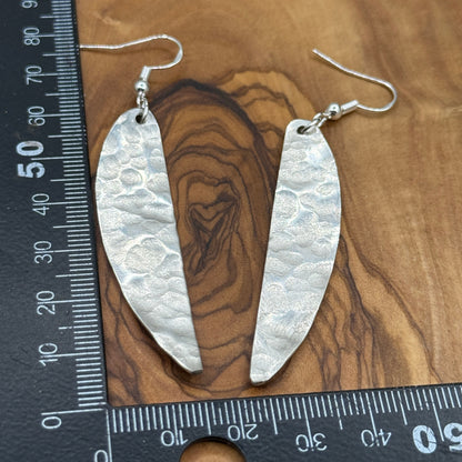 Silver Spoon Bowl Earrings