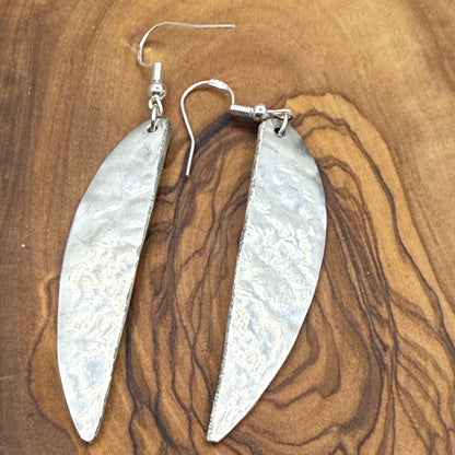 Silver Spoon Bowl Earrings