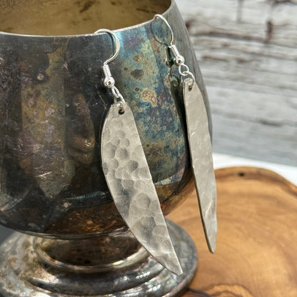 Silver Spoon Bowl Earrings