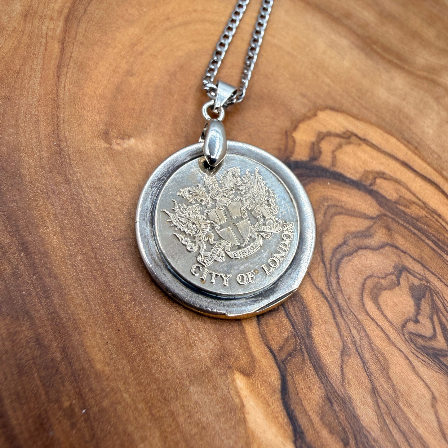 London Ontario Souvenir Spoon Pendant