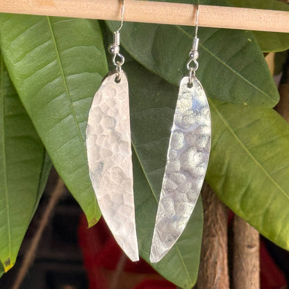 Silver Spoon Bowl Earrings