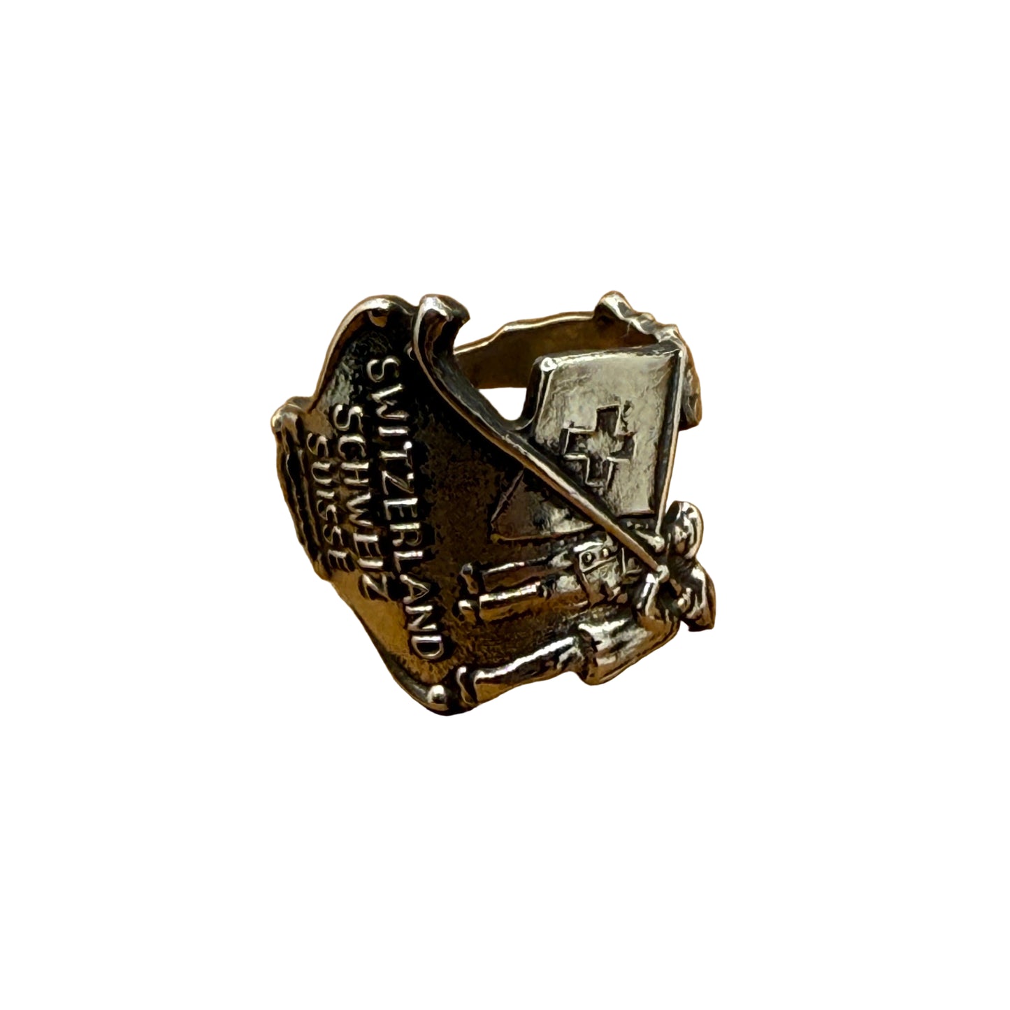 Switzerland Souvenir Spoon Ring