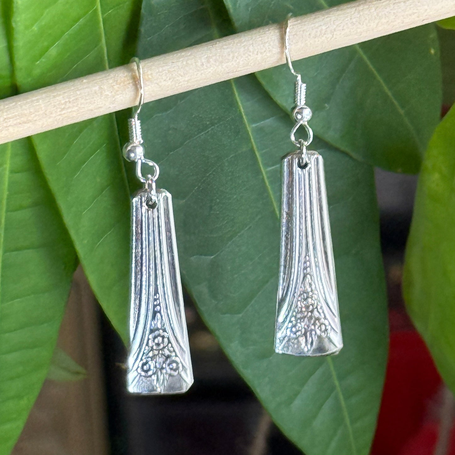 Silver Spoon Earrings