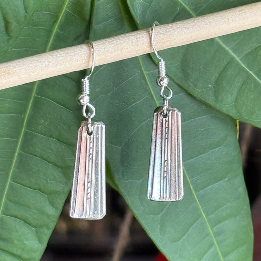 Silver Spoon Earrings