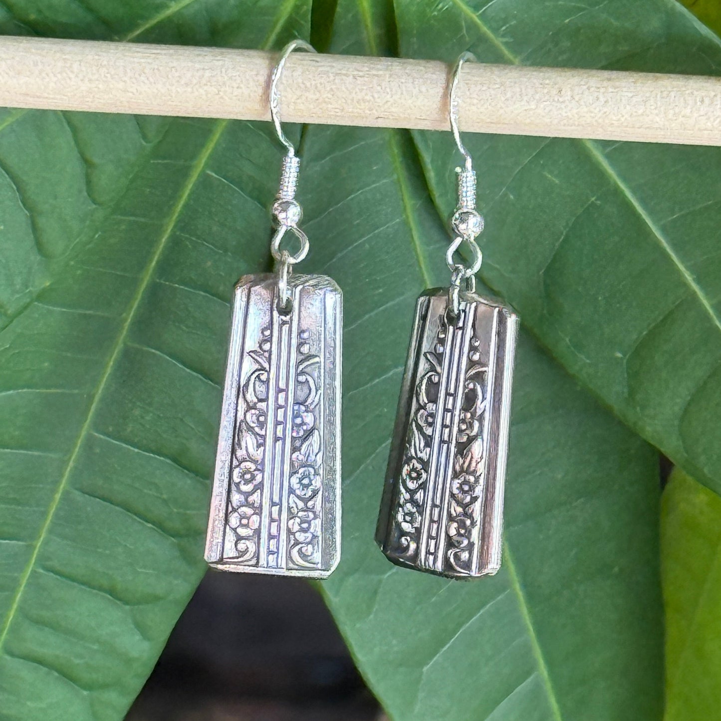 Silver Spoon Earrings