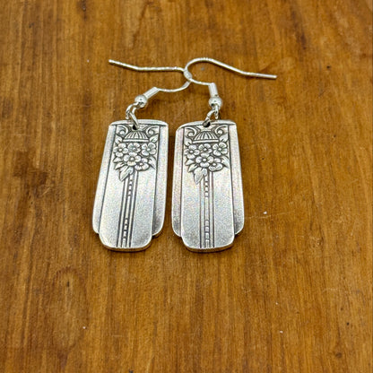 Silver Spoon Earrings