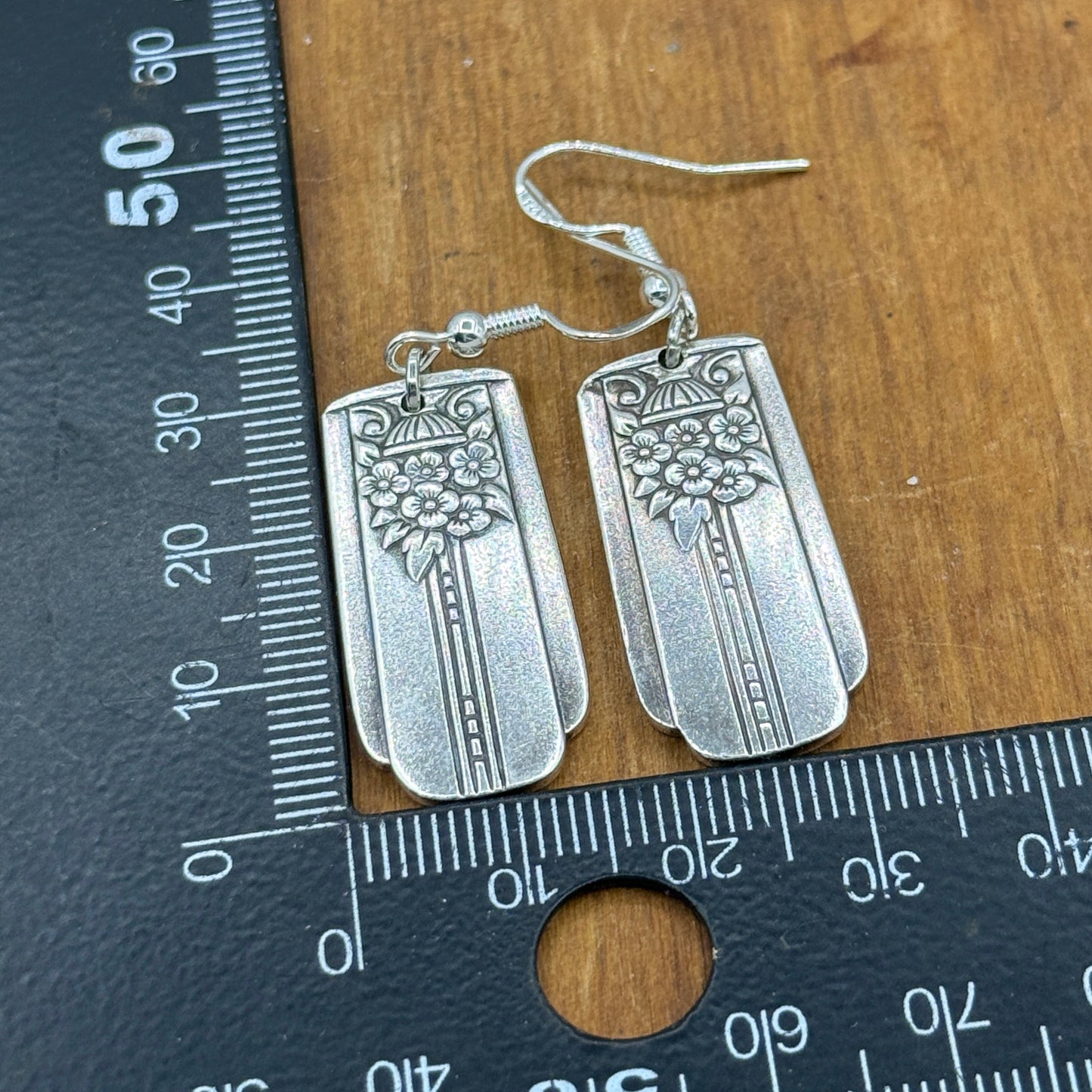 Silver Spoon Earrings