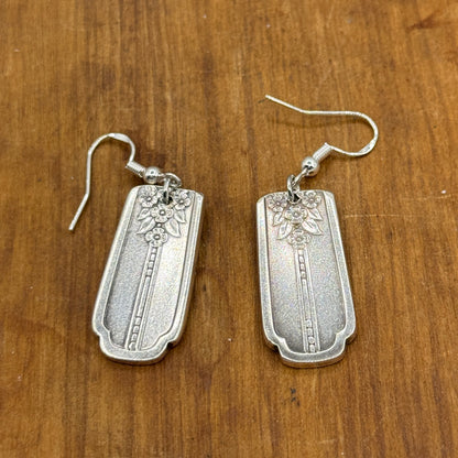 Silver Spoon Earrings