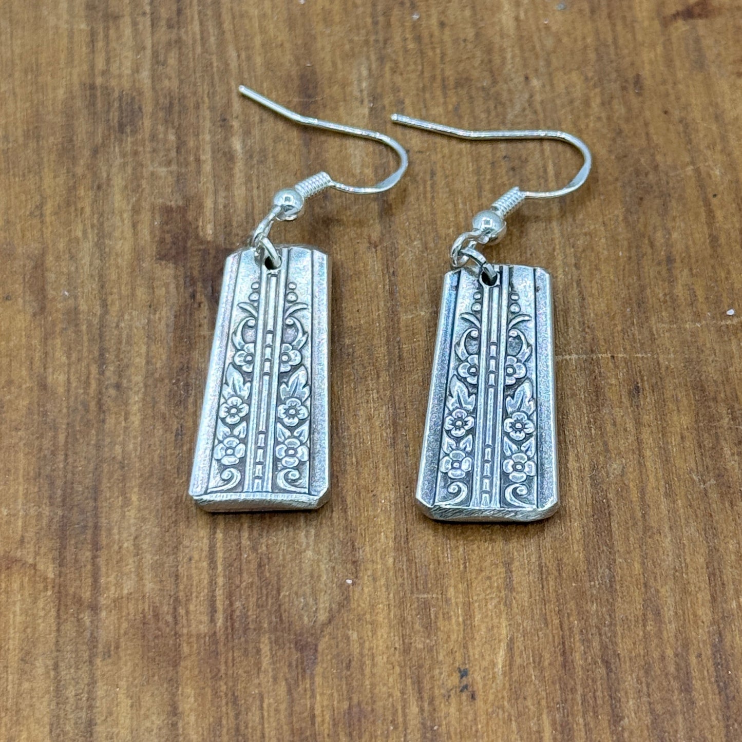 Silver Spoon Earrings