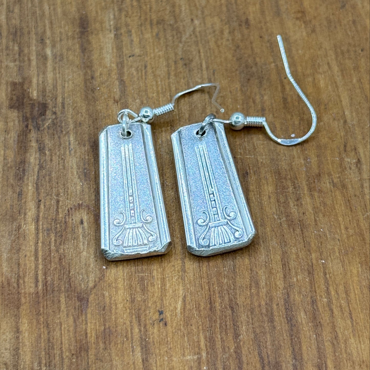 Silver Spoon Earrings