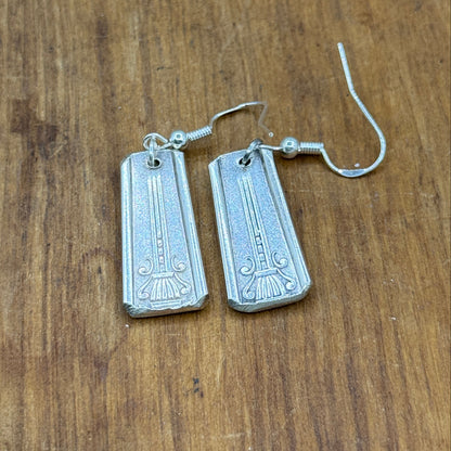 Silver Spoon Earrings