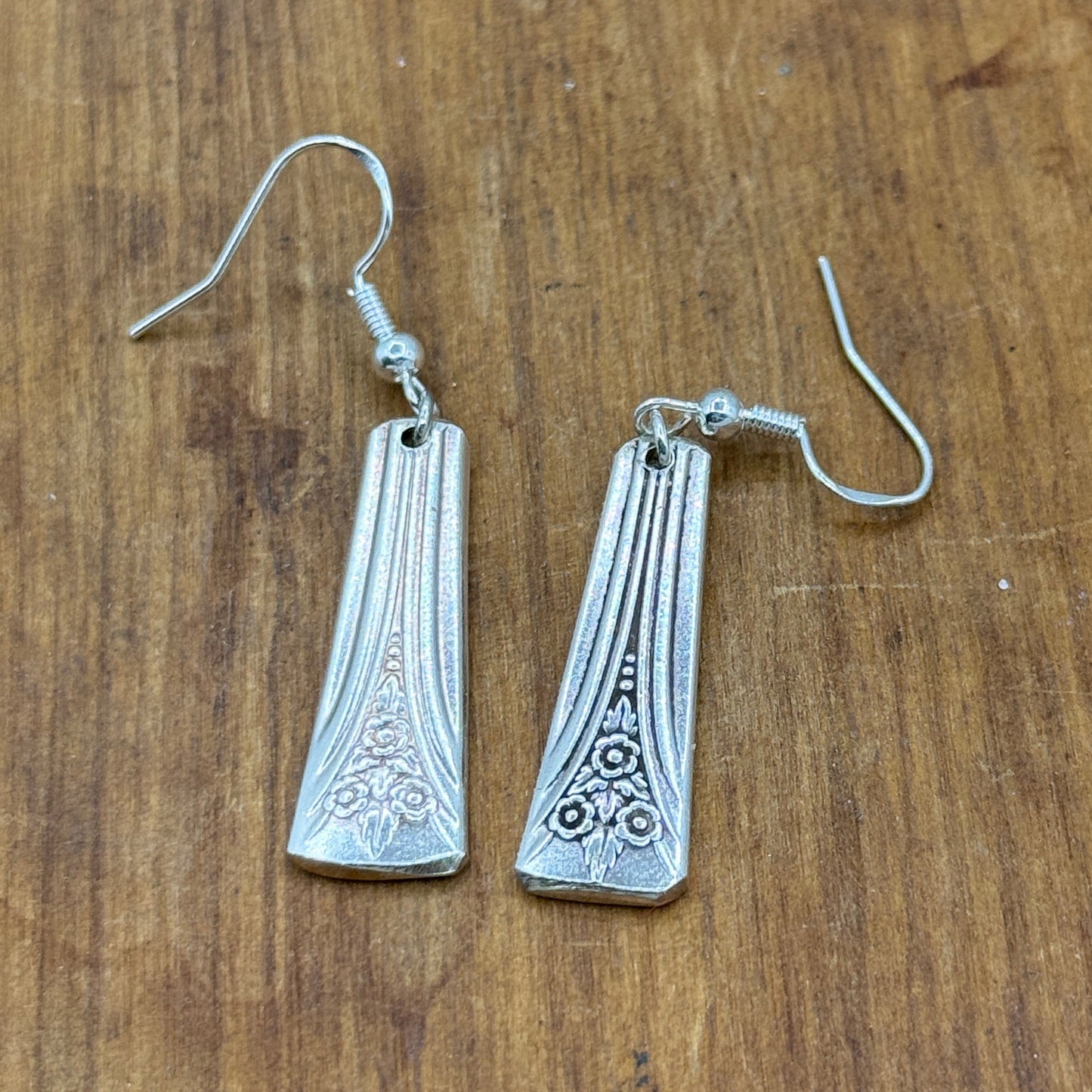 Silver Spoon Earrings